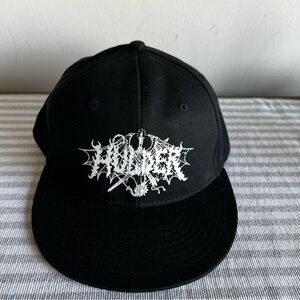 Hulder Black Snapback Hat #1282